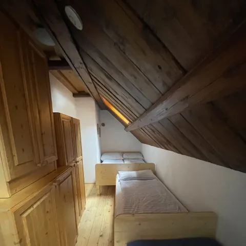 Dreibettenzimmer Ferienhaus Werkstatt'l