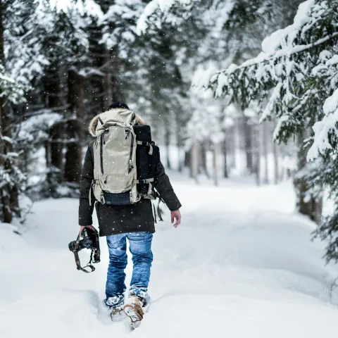 Winter hiking